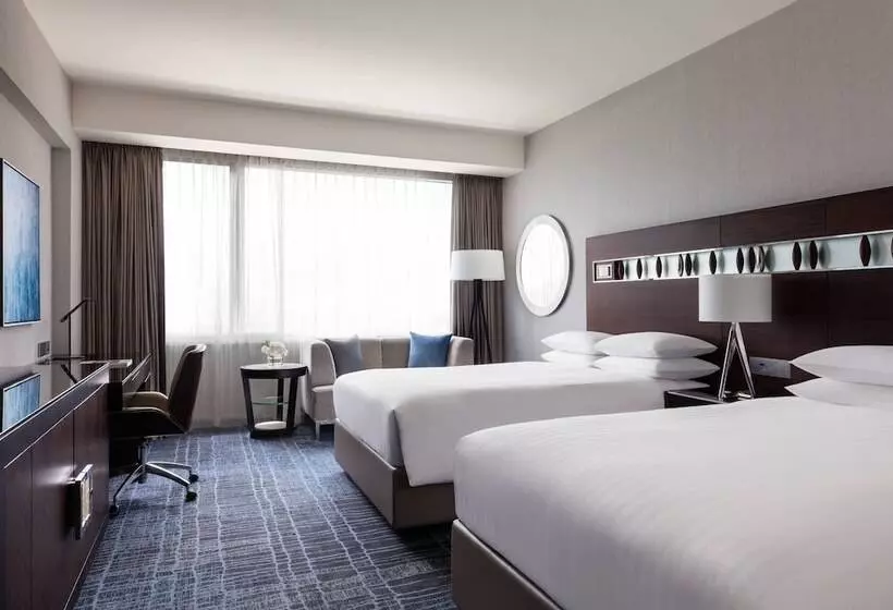 2ダブルベッドのスタンダードルーム, Hong Kong Skycity Marriott