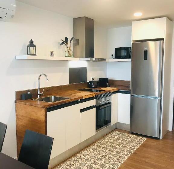 带1个卧室的带海景的公寓, Apartaments Voralmar