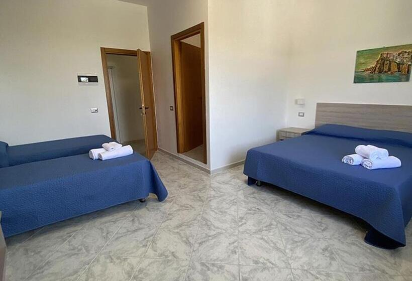 اتاق استاندارد چهار تخته, B&b Bella Peschici