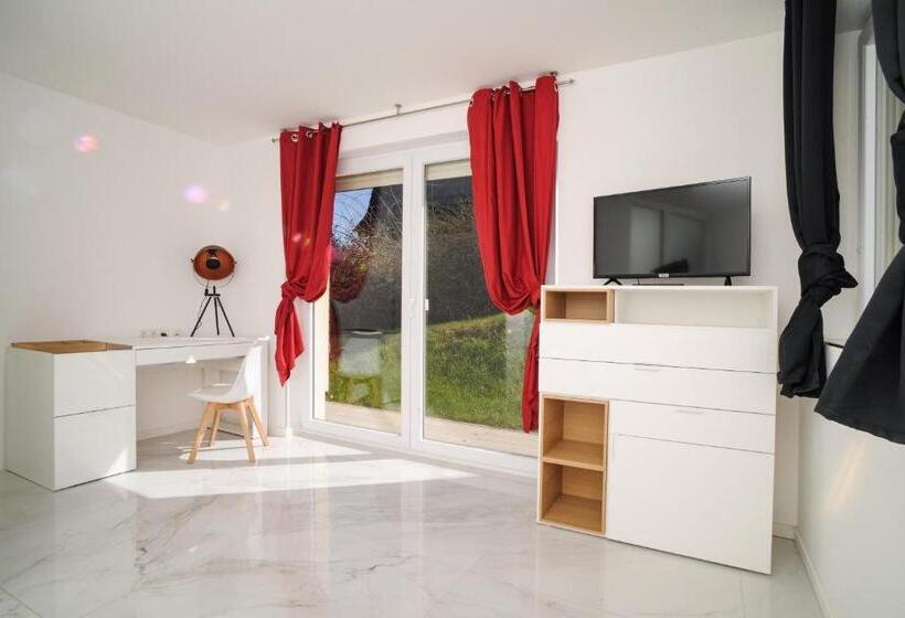 1階の1ベッドルームアパートメント, Designapartments Sweet Home Sennhütte 11