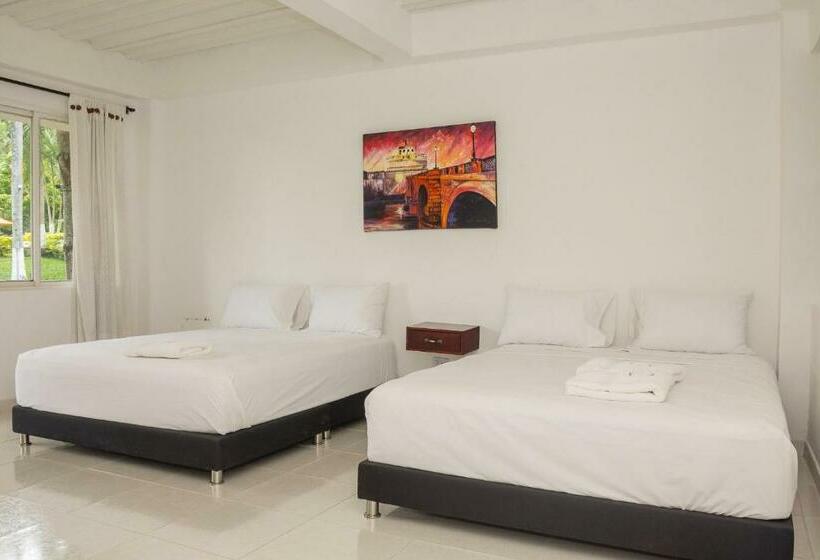 Семейный Номер, Ikara Hotel Campestre Villeta