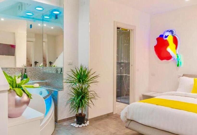 اتاق استاندارد با وان آب گرم, Governo Vecchio Guesthouse Navona