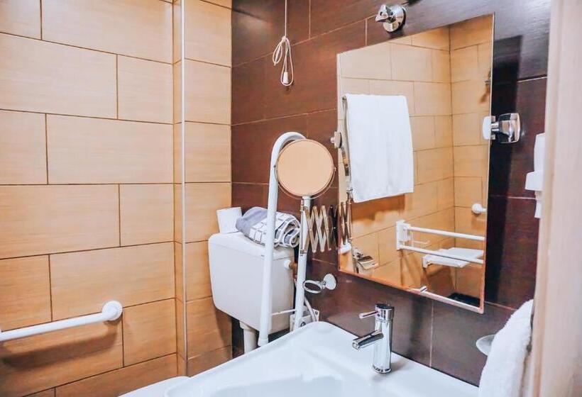 장애인을 위한 킹사이즈 침대 스탠다드 룸, Apollo Resort Art