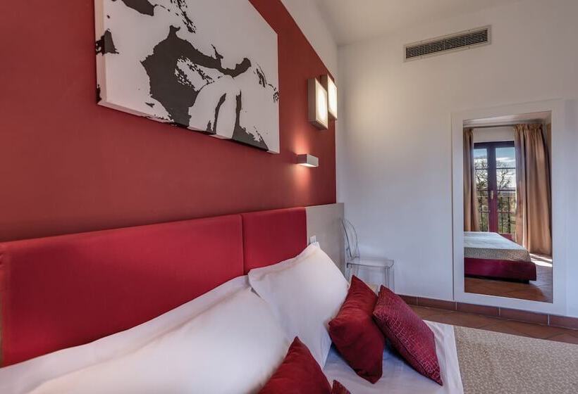 غرفة كومفورت, & Restaurant Casolare Le Terre Rosse