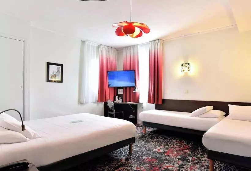 اتاق استاندارد چهار تخته, Hôtel Kyriad La Rochelle Centre Ville