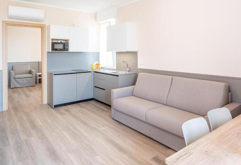 침실 2개 아파트, Residenza Panorama