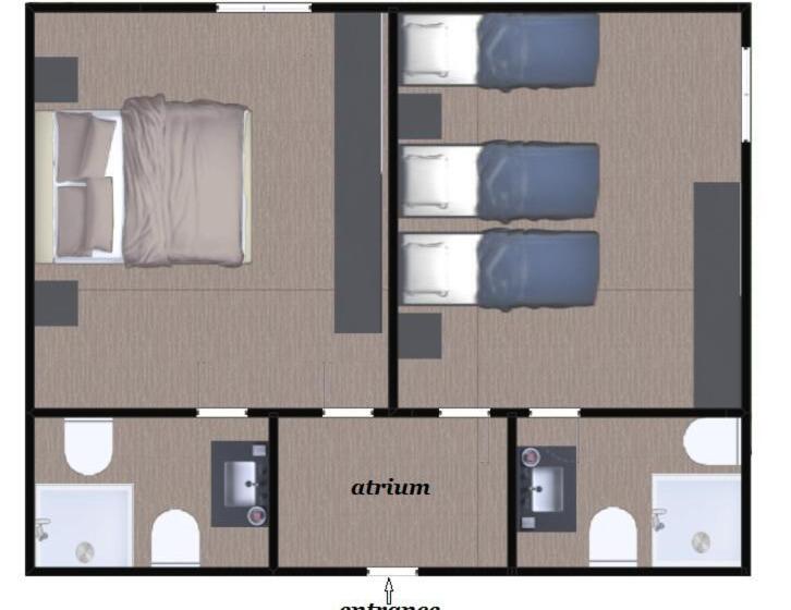 جناح جونيور عائلى, & Restaurant Casolare Le Terre Rosse