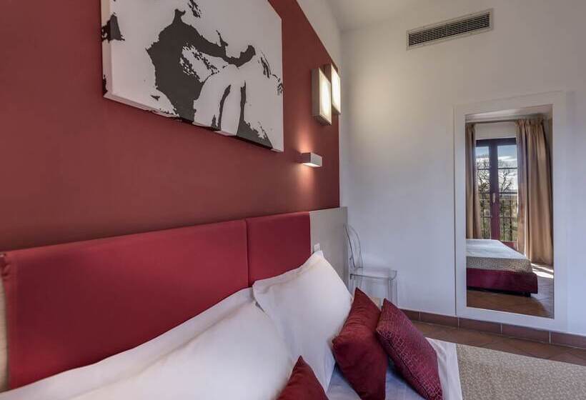 غرفة كومفورت, & Restaurant Casolare Le Terre Rosse