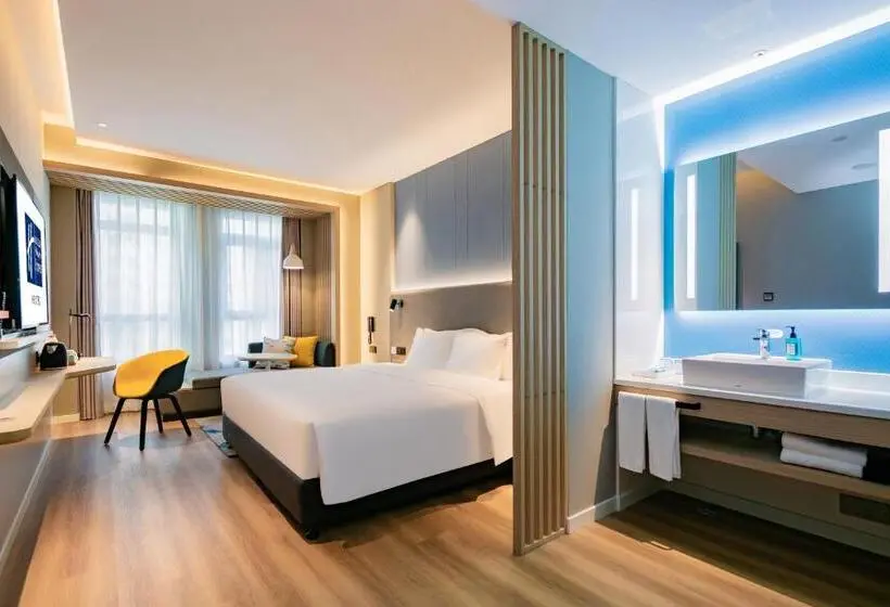 キングサイズベッドのスタンダードルーム, Holiday Inn Express Xi An High Tech Zone North, An Ihg