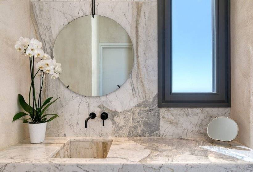 فيلا غرفة نوم واحدة مطلّة علي البحر, Santorini Sky, Luxury Resort