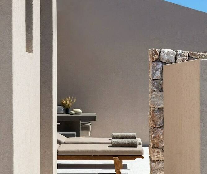 فيلا غرفة نوم واحدة مطلّة علي البحر, Santorini Sky, Luxury Resort