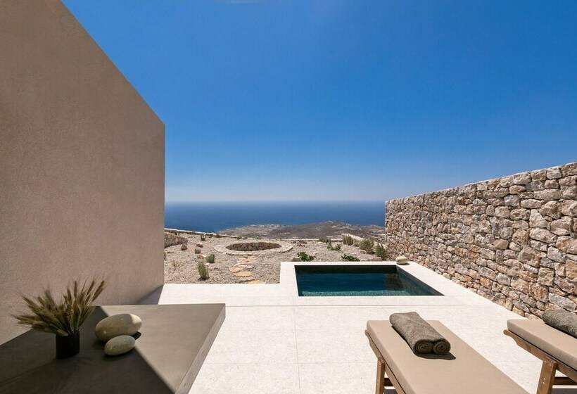ویلای 1 خوابه با چشمانداز دریا, Santorini Sky, Luxury Resort
