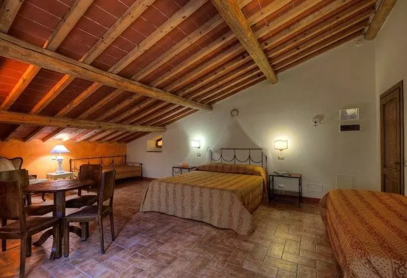 اتاق سوپریور چهار تخته, Agrihotel Il Palagetto