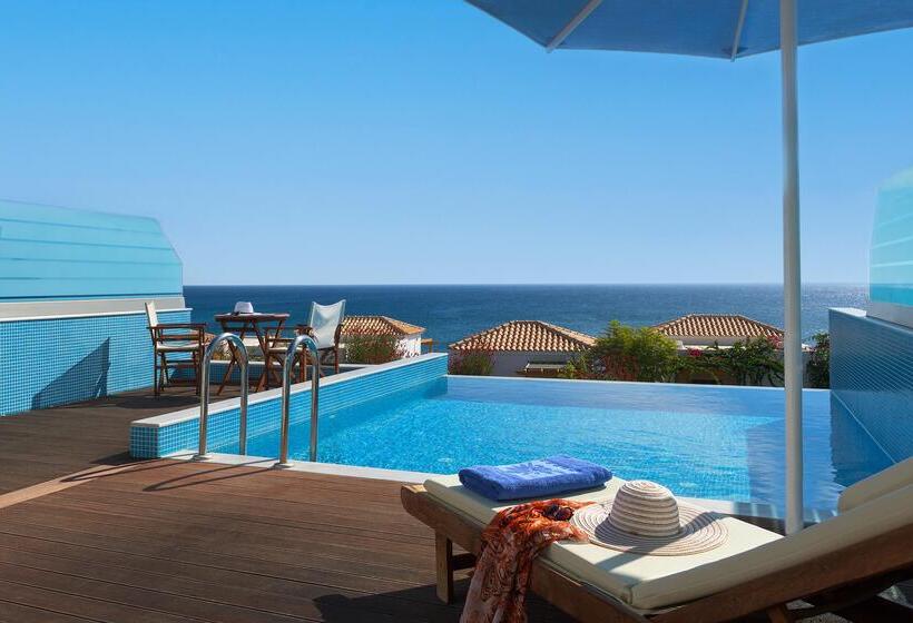 חדר דלוקס נוף לים, Atrium Prestige Thalasso Spa Resort & Villas