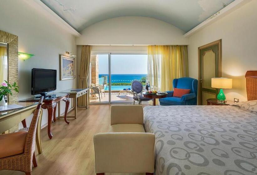 חדר דלוקס נוף לים, Atrium Prestige Thalasso Spa Resort & Villas