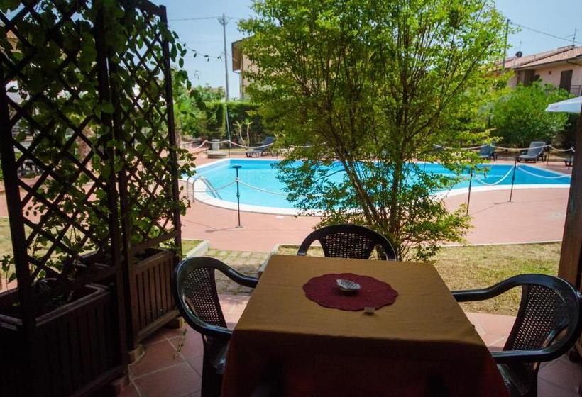 غرفة قياسية ثلاثية مطلة علي حمام السباحة, Duca Della Corgna