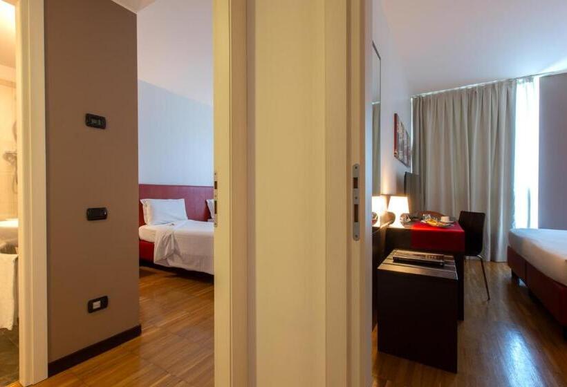 חיבור הדירה עם חדר שינה אחד, Euro Hotel Residence