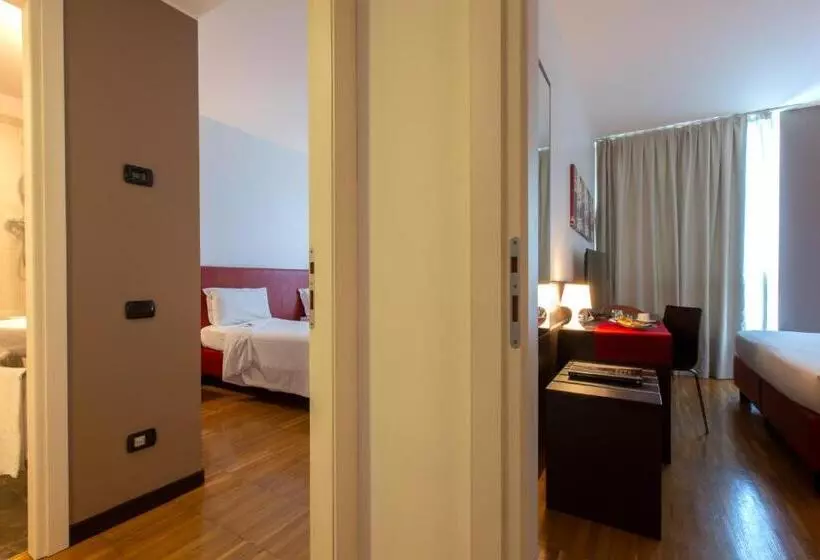 1ベッドルームアパートメントをつなぐ, Euro Hotel Residence