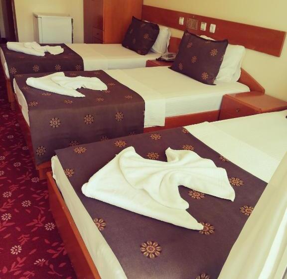 חדר סטנדרט לשלושה עם נוף לבריכה, Grand Didyma