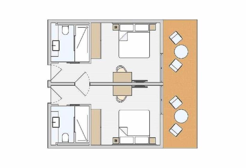 חדר משפחתי, Robinson Kyllini Beach   All Inclusive