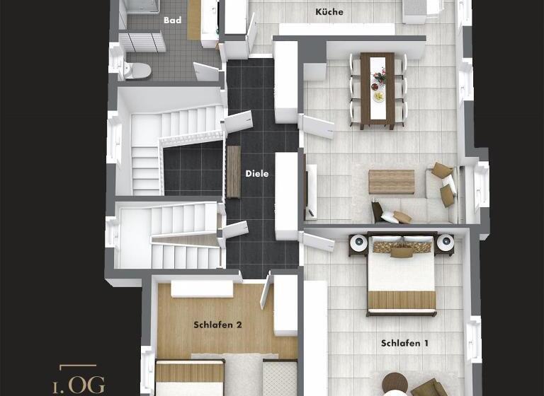 شقة غرفة واحدة, Primera Villa