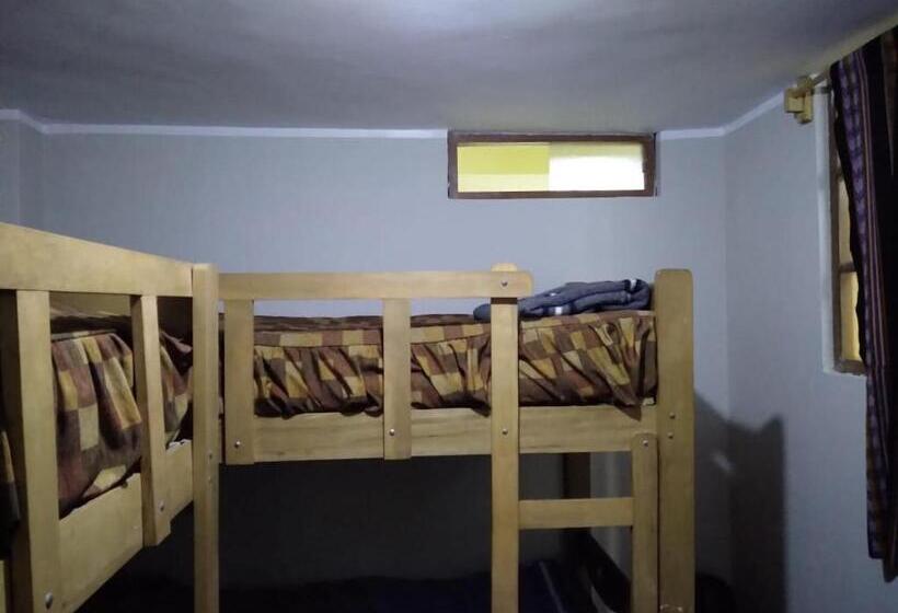 غرفة قياسية رباعية حمام مشترك, Andes Hostel
