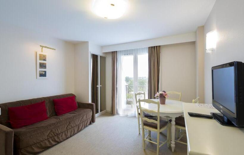 آپارتمان 1 خوابه با بالکن, Tulip Inn Honfleur Residence & Spa