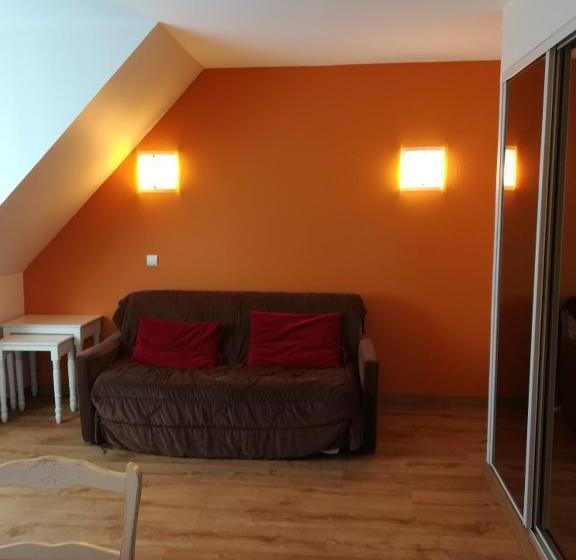 Апартаменты 1 Спальня с Балконом, Tulip Inn Honfleur Residence & Spa