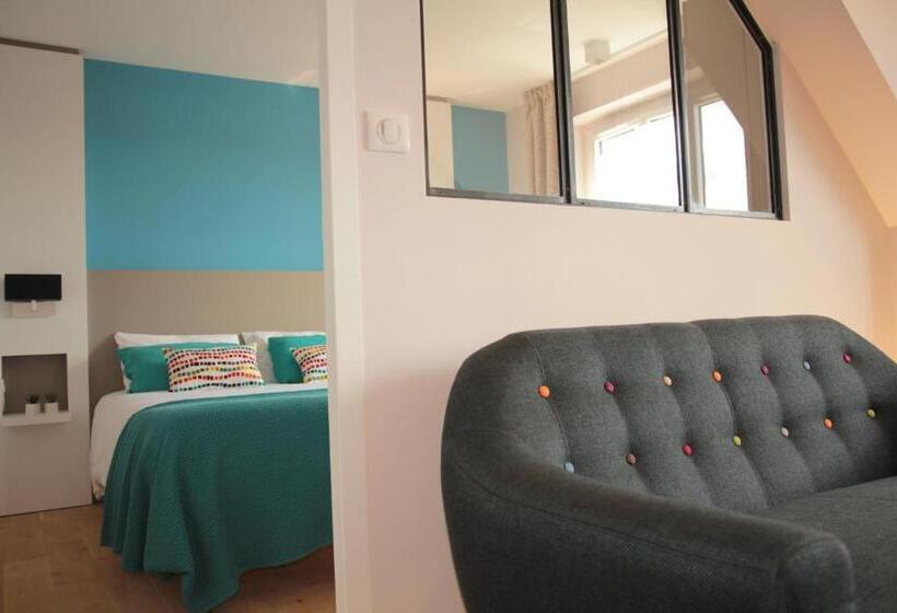 침실 1개 아파트, Le Cornouaille Hotel & Spa