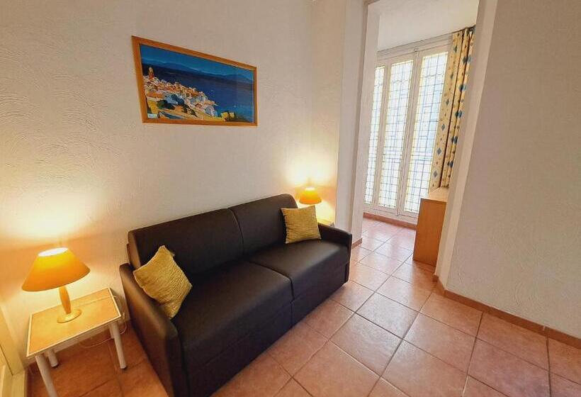 带1个卧室带观景的公寓, Residence Veles Plage