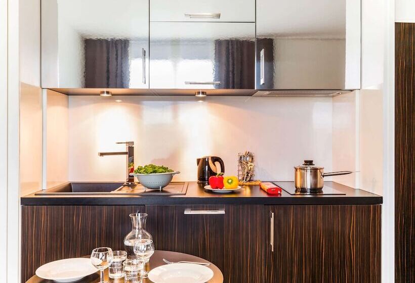 Апартаменты 1 Спальня, Adagio Grenoble Centre