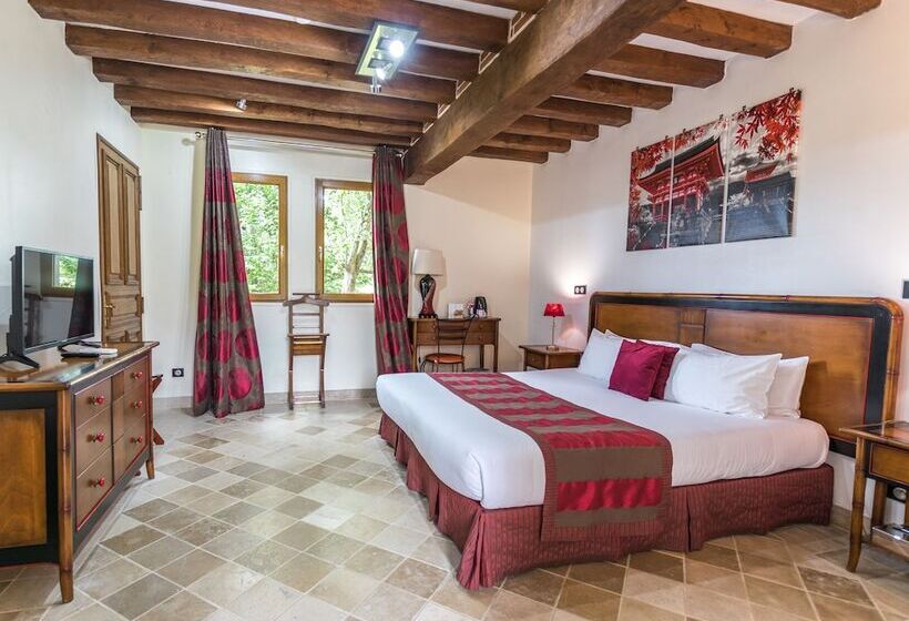 Номер Комфорт, Demeures & Châteaux Hôtel Domaine Le Clos Des Fontaines