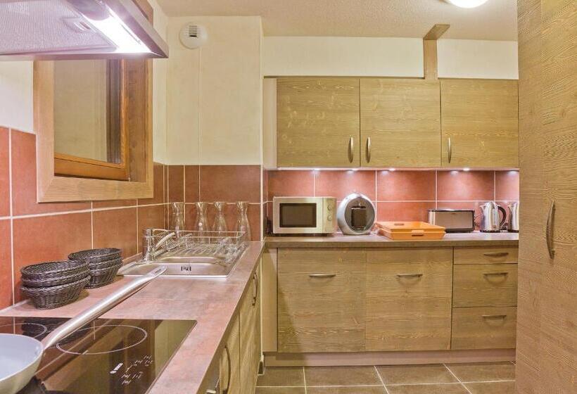 آپارتمان 1 خوابه, Résidence Les Balcons Platinium Val Thorens