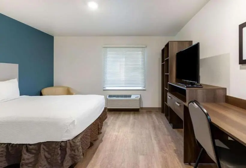 キングサイズベッドのスタンダードルーム, Woodspring Suites Gurnee  Chicago