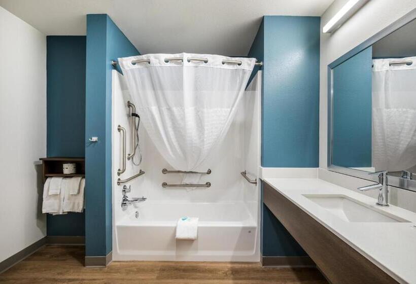 适合残疾人使用的标准间, Woodspring Suites Gurnee Chicago