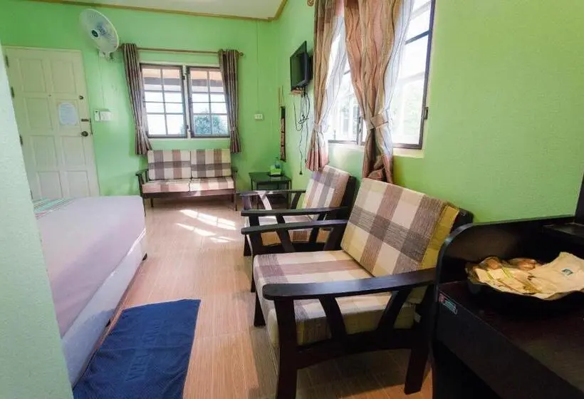 バルコニー付きデラックスルーム, Phoomtada Homestay