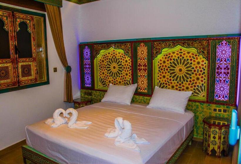 חדר סטנדרט נוף להרים, Riad Azemmat