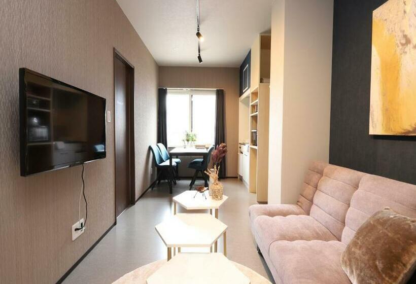 غرفة عائلية, Uchi Living Stay Sapporo Kikusui