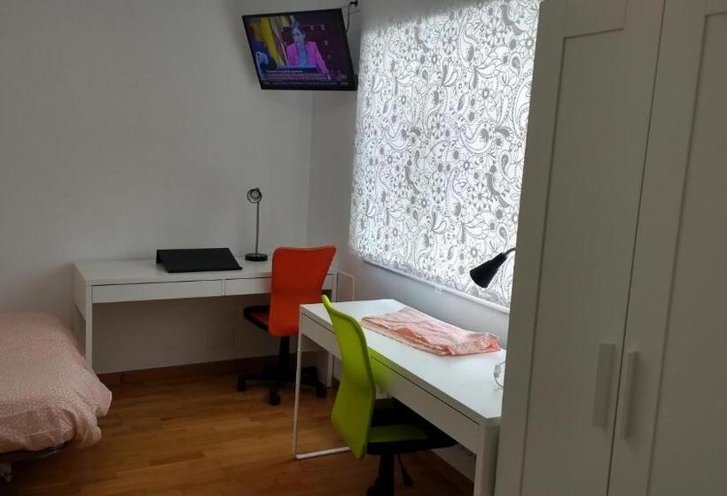 スタンダードルーム, Apartamento La Paz Habitaciones Con Baño No Compartido En Pasillo