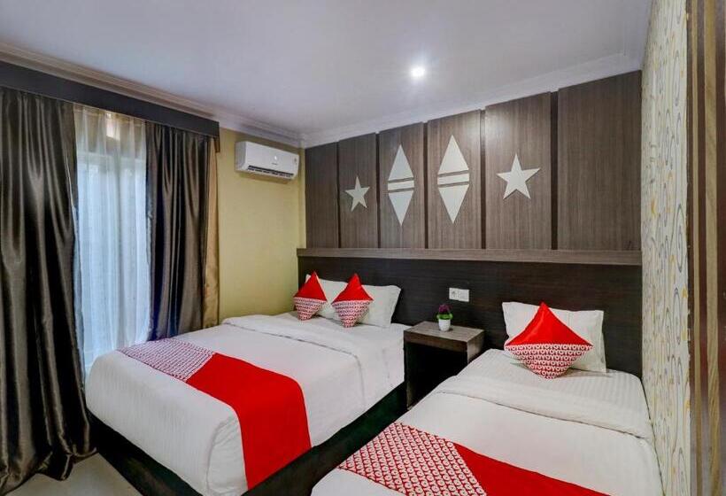 غرفة ديلوكس عائلية, Collection O 90564 Hotel Merangin Syariah