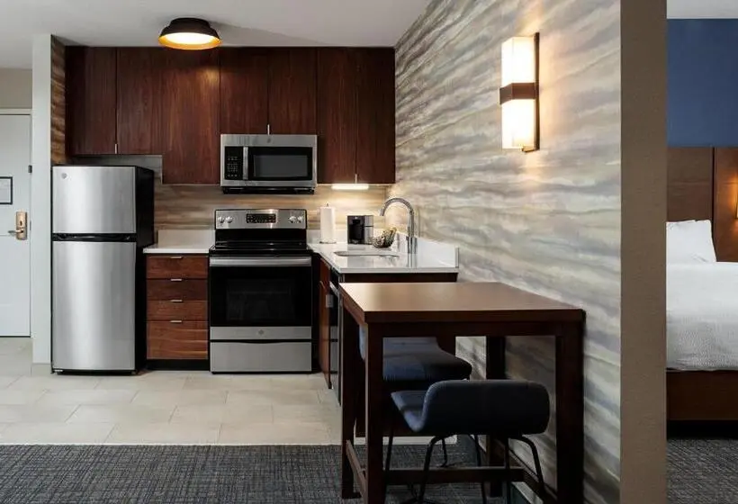 キングサイズベッドのスイートルーム, Residence Inn By Marriott Jackson Airport, Pearl