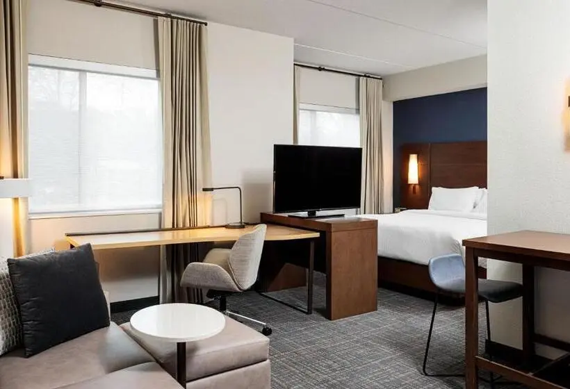 キングサイドベッドのスタンダードワンルーム, Residence Inn By Marriott Jackson Airport, Pearl