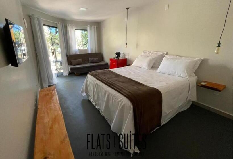 家庭间, Lançamento Flats Suite Na Vila De São Jorge   Chapada Dos Veadeiros
