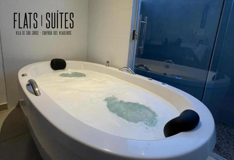 패밀리 룸, Lançamento Flats Suite Na Vila De São Jorge   Chapada Dos Veadeiros