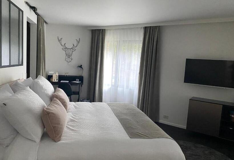 חדר דחוקס עם מיטת קינג, B&b Miranoza