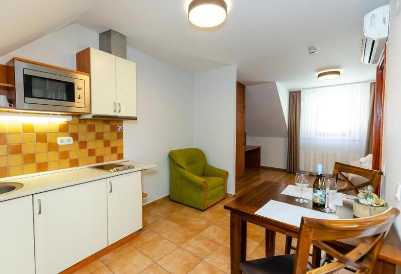 １ベッドルームのデラックスアパートメント, Servita Udvarház Eger