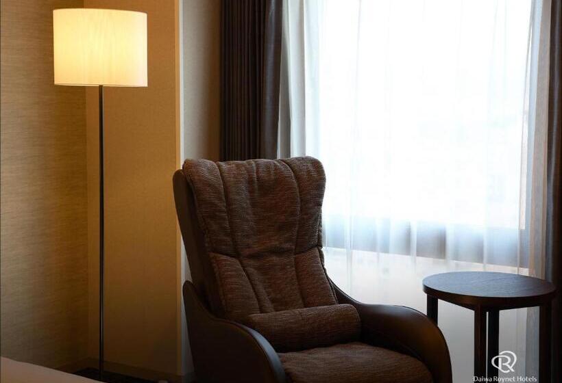 带大床的豪华间, Daiwa Roynet Hotel Yamagata Ekimae