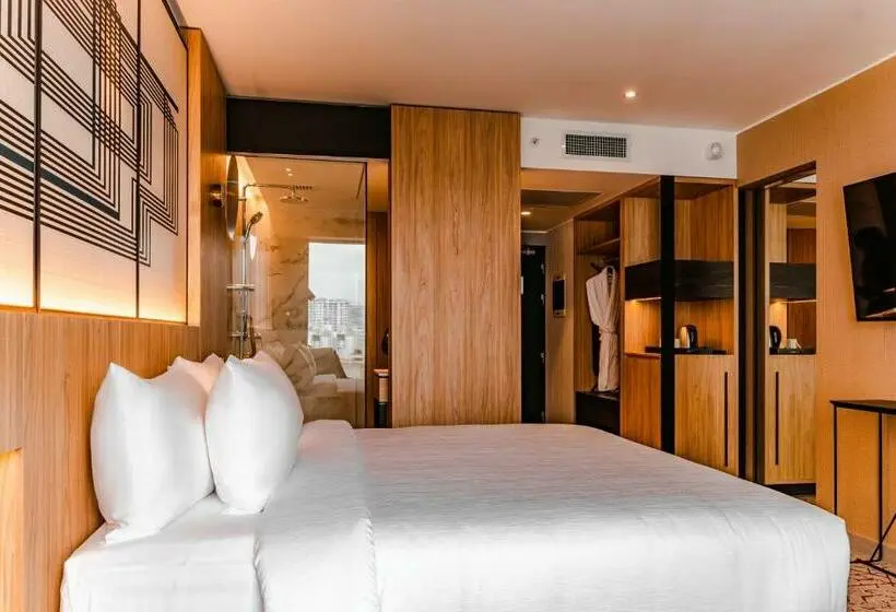 キングサイズベッドのデラックスルーム, Pullman Lima Miraflores