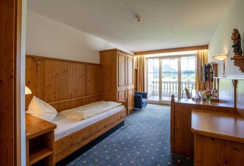 带阳台的标准单人间, Posthotel Erlerwirt