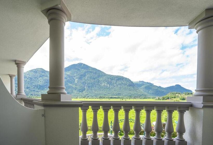 套房带园景, Posthotel Erlerwirt